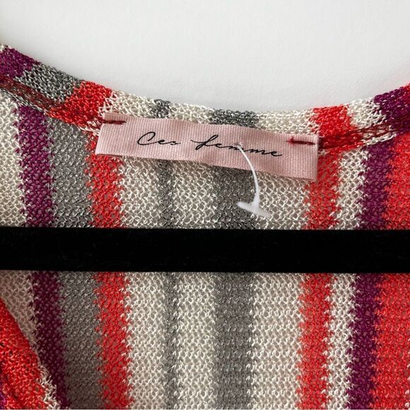 Striped Lightweight Maxi Duster - Picture 4 of 10